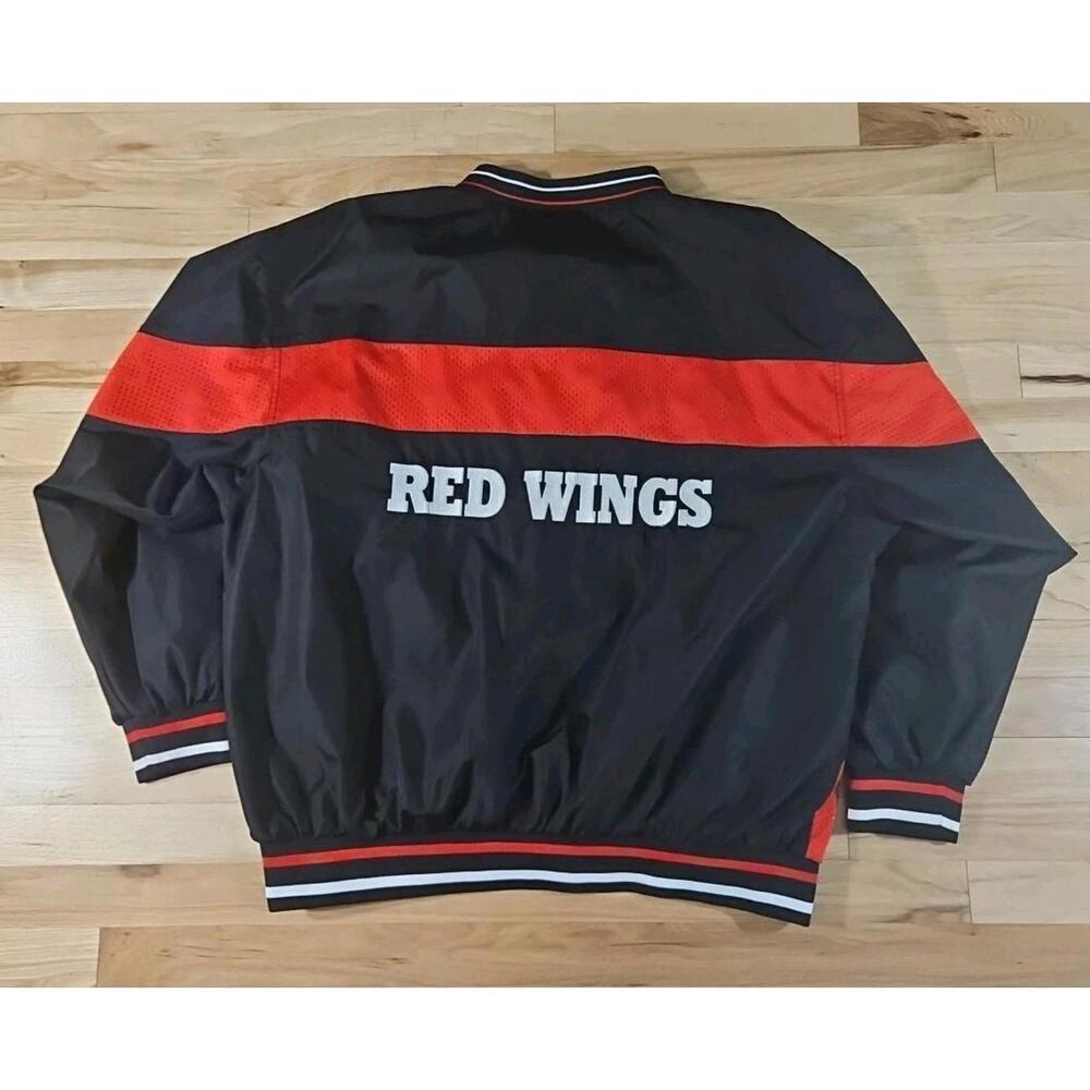Puma Detroit Red Wings Pullover Jacket XL Windbreaker NHL - Picture 4 of 6